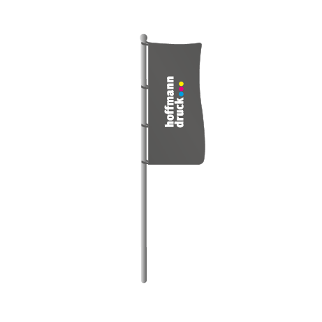 Hissflaggen ohne Ausleger | B 150 cm x H 400 cm | einseitig bedruckt